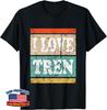 J'aime Tren Je Cœur Tren Stéroïdes Bodybuilder Musculation Drôle Gym T-shirt Unisexe