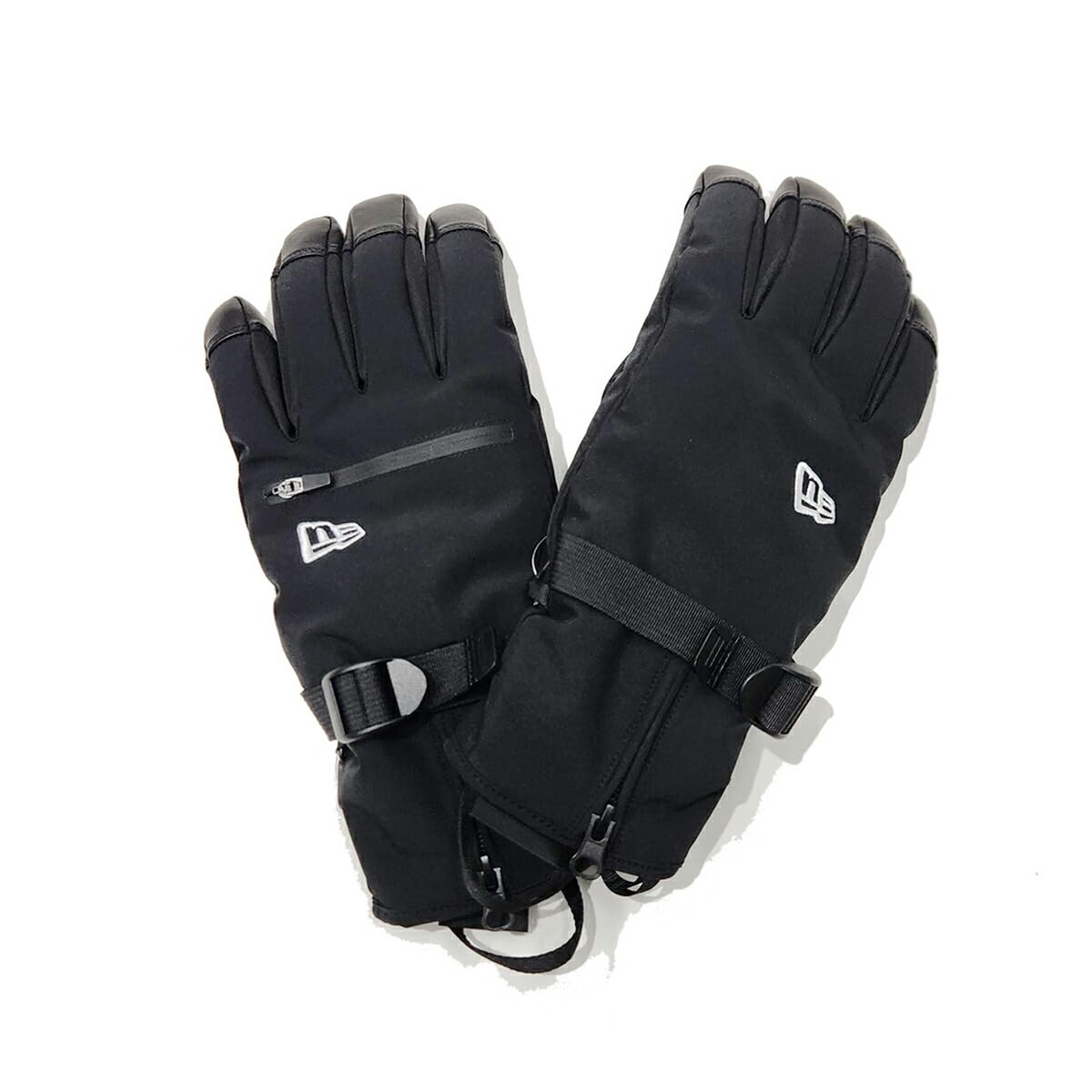 

New Era Under Gloves for Skiing and Medium Medium Snow Cold Protection 5-Finger Snowboarding, Black, Size, Size, Gloves,