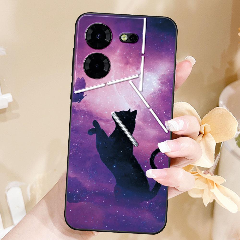 Case For Tecno Pova 5 Pro Coque TPU Soft Silicone Fashion Phone Funda For Tecno Pova 5 Cute Bumper Back Cover Cool Capa Marble