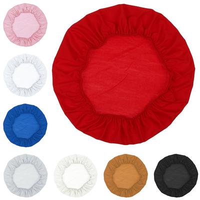 1 pièce Capuchon de Chaise en Spandex Amovible Extensible Housse de Chaise pour Salle à Manger Mariage Banquet Textile de Maison Housse Élastique
