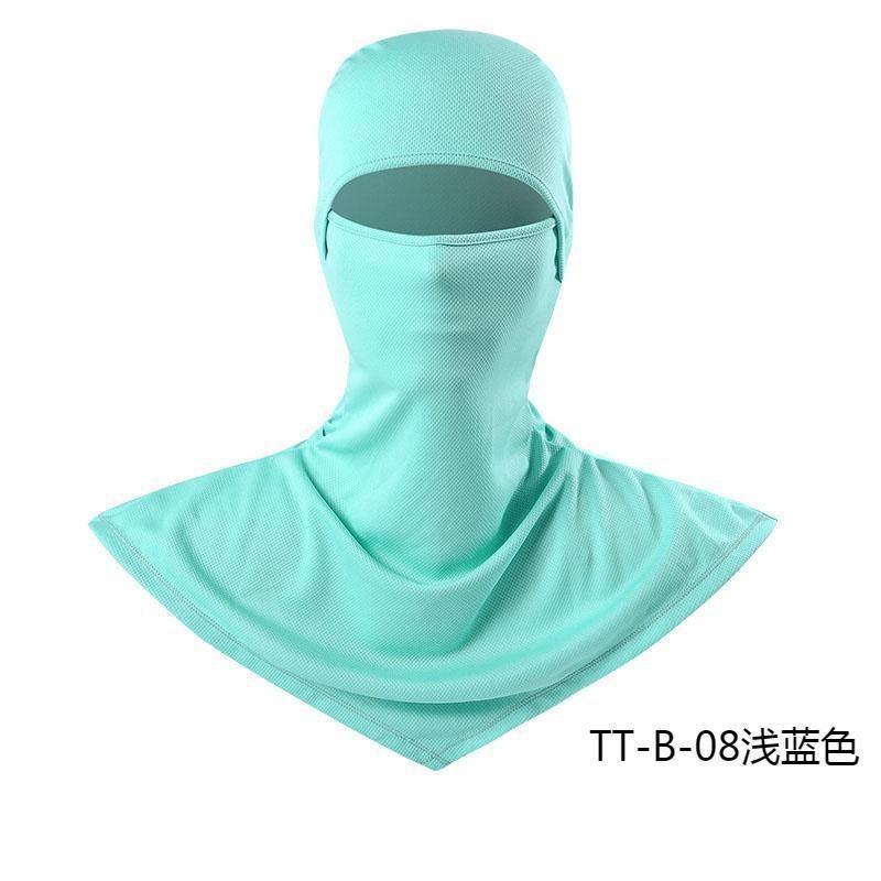 Male face mask UV protection cycling hood neck protection fishing sun protection full mask