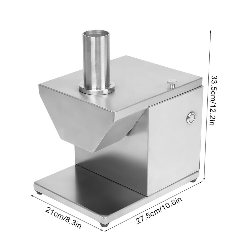 Electric Stainless Steel Adjustable Sausage Cutter Cutting Machine Kitchen Tool