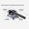 Diaphragm Hand Bilge Pump Manual Lightweight Non Slip Handle Water Transfer Professional