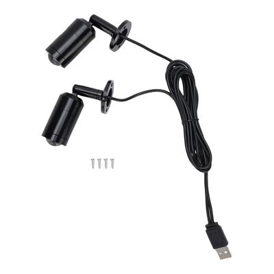Mini Spot LED Aluminium Éclairage d'Accent LED Intérieur pour Vitrine Bijoux Peinture Œuvre d'Art Présentoir