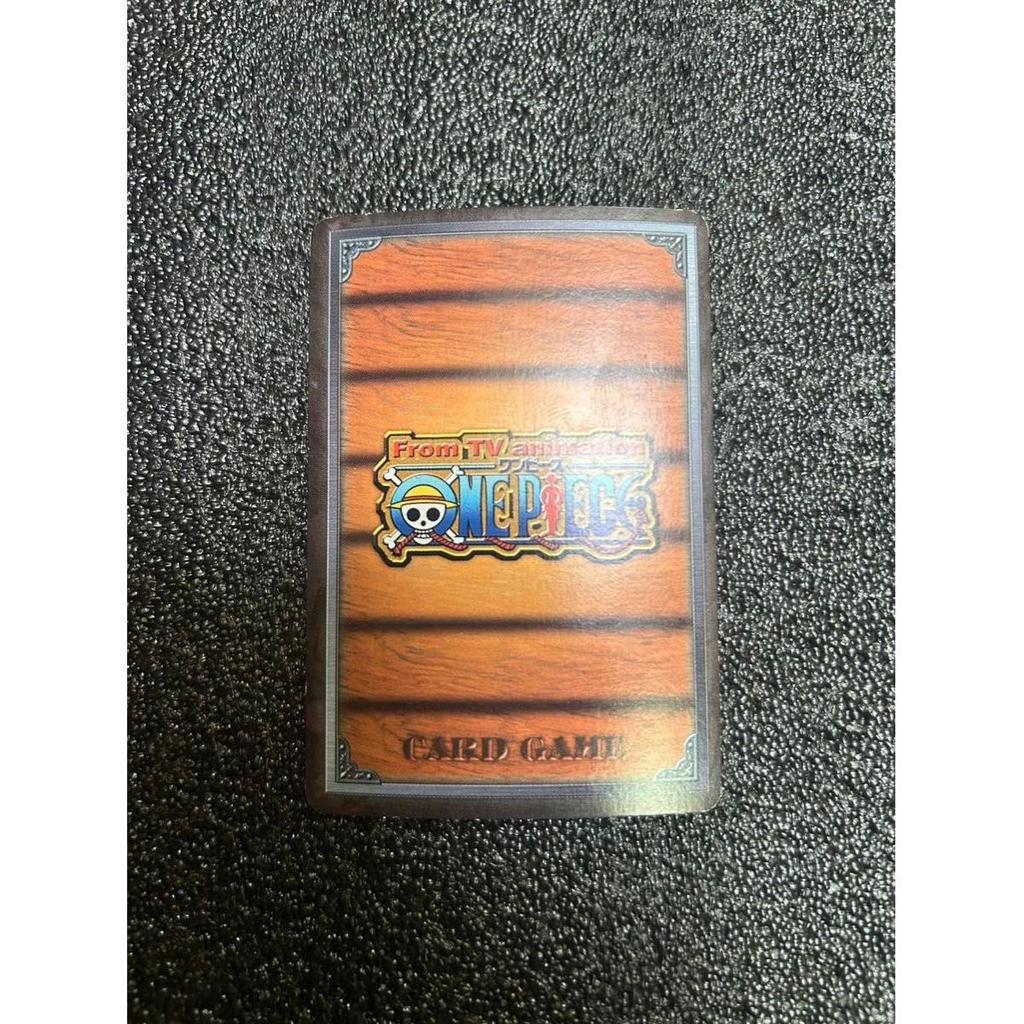 Used One Piece Hyper Battle Luffy The Man Who Will Become Pirate King LK-C01 Old Carddass
