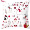 Christmas Decoration Cushion Cover for Sofa Livingroom Throw Pillow Cover % Polyester Resuable Pillow Case Drop Shipping
