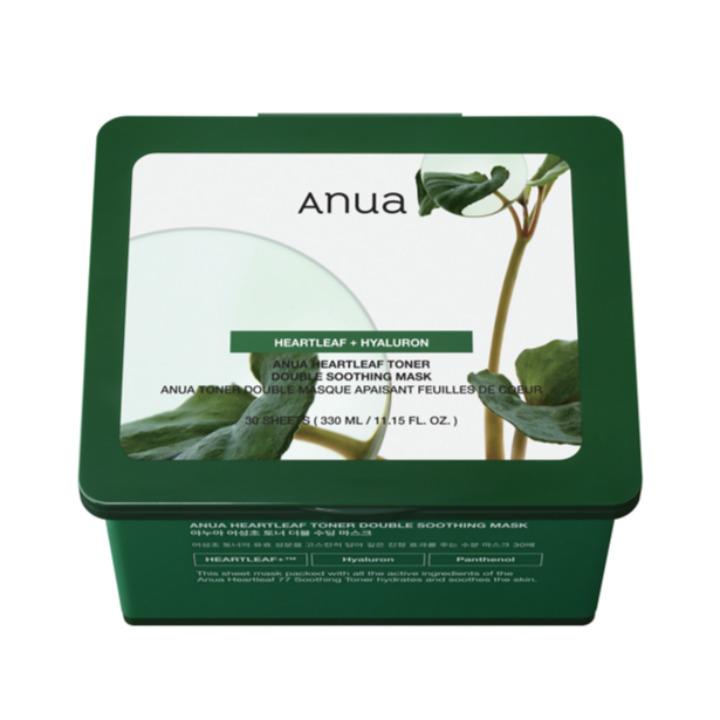 Anua Heartleaf Toner Double Soothing Mask 30EA