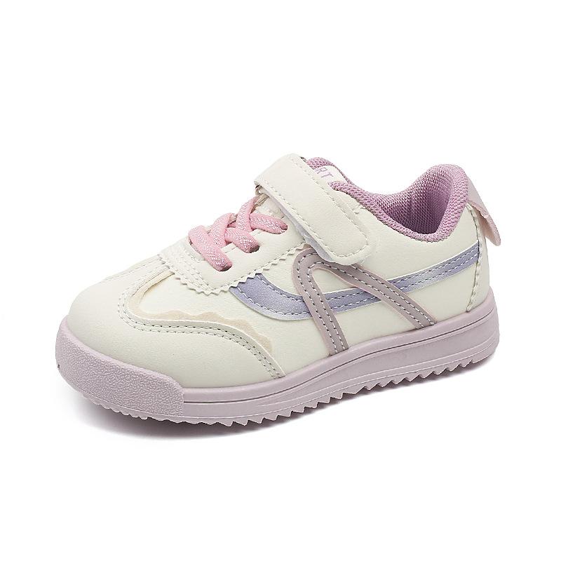 Children's retro Forrest Gump shoes 2025 autumn boys' sports shoes board shoes girls' casual shoes Velcro baby German training shoes