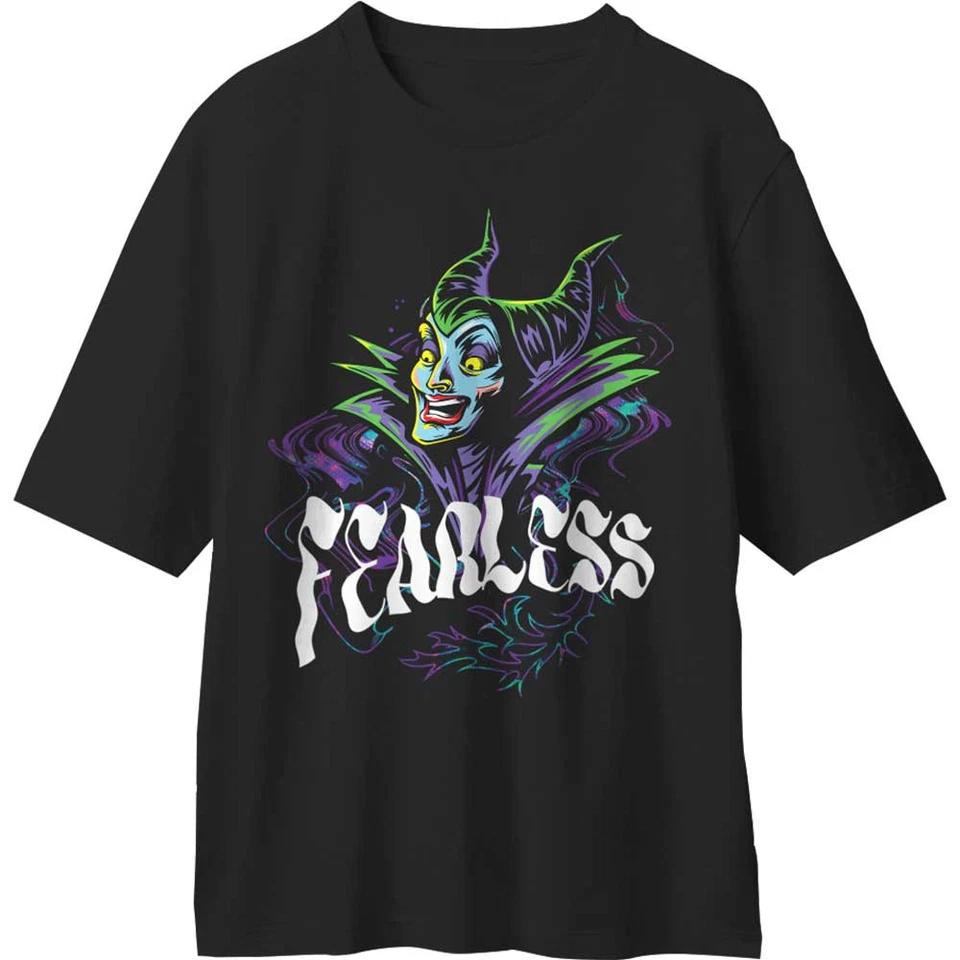 

Disney T-Shirt: Sleeping Beauty Fearless Maleficent OFFICIAL NEW M