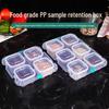 Multi-Compartment Food Sample Storage Box