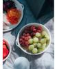 Snow Peak Enamel Bowl 200cm Forest Blue Bowl Plate BBQ Camping Outdoor Picnic LF-065-FB