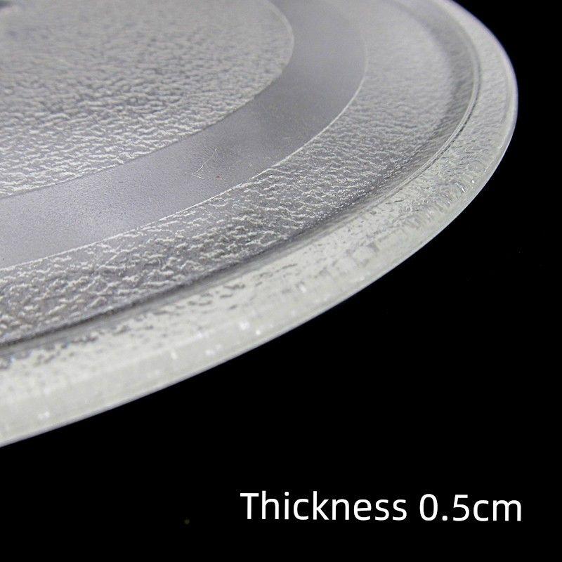 New Microwave Oven Glass Turntable Neutral Diameter 24.5/25.5/27/31.5cm Thick Tray Sub-Accessories