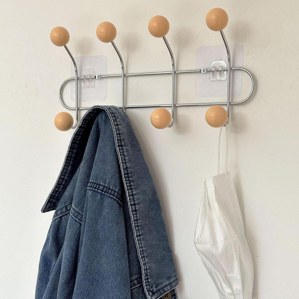 Seamless Iron Art Wall Hook for Clothes and Hats - Home and Wardrobe Decoration