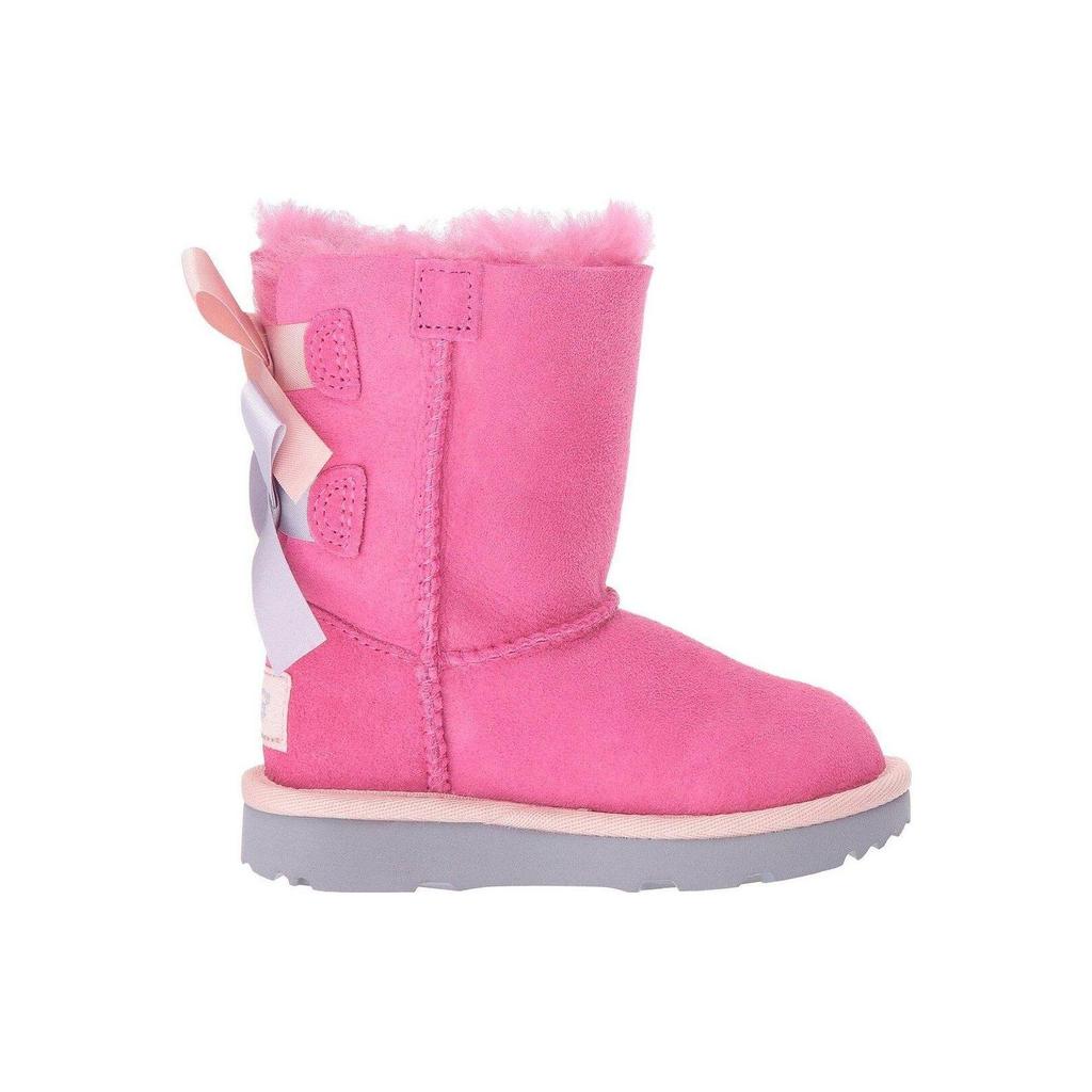 UGG Toddler Bailey Bow II Boot Pink Icelandic Blue 1017394T-PAIB