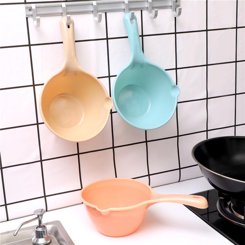 Durable Plastic Water Ladle for Kitchen, Bath, and Children's Hair Washing