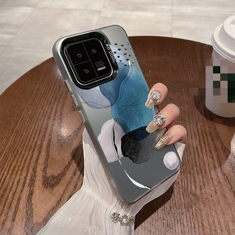 

Мармуровий чохол для iPhone 16 Samsung A55 A35 A34 M35 S24 FE Xiaomi Redmi Note 13 Pro 14C Huawei Honor 200 Протиударний бампер для телефону Захист від подряпин Повне покриття Honor X7b