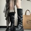 American Spice Girls Platform Boots Women's 2025 Summer New Versatile Skinny Absolutely Knight Boots