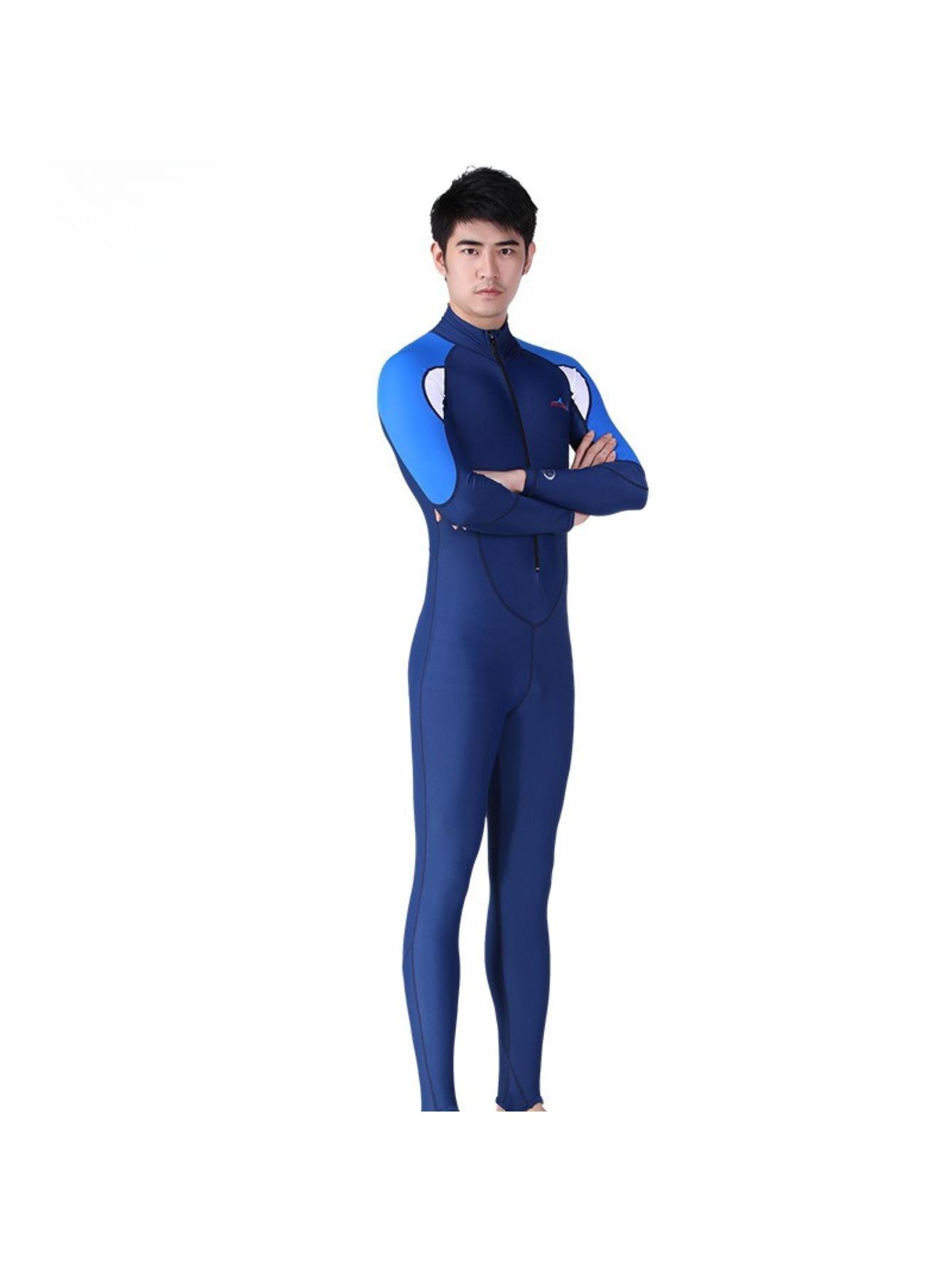 Wetsuit Men s Multifunctional One-piece Wetsuit Surfing Wetsuit Men  Wetsuit Women Scuba XXL синий