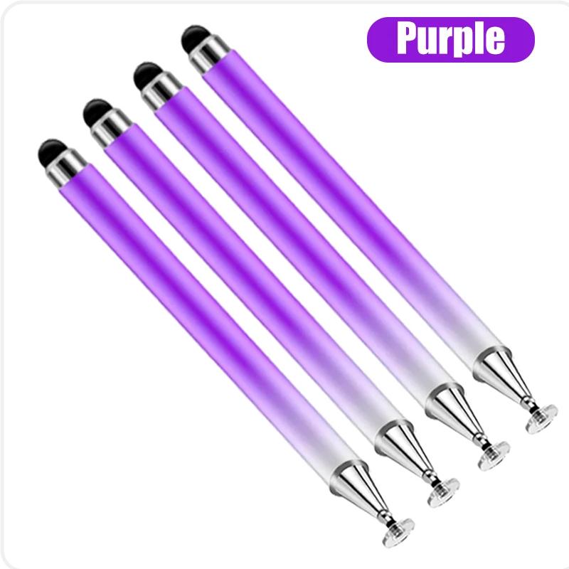 Universal Stylus Pen 2 in 1 for IPad Tablet Phone Drawing Painting High Precision Disc Tip Silicone Touch Screen Pen Accessories