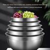 Thickened Egg Mixing Basin Stainless Steel Baking Fruit Salad Bowls Gifts Mixing Bowl