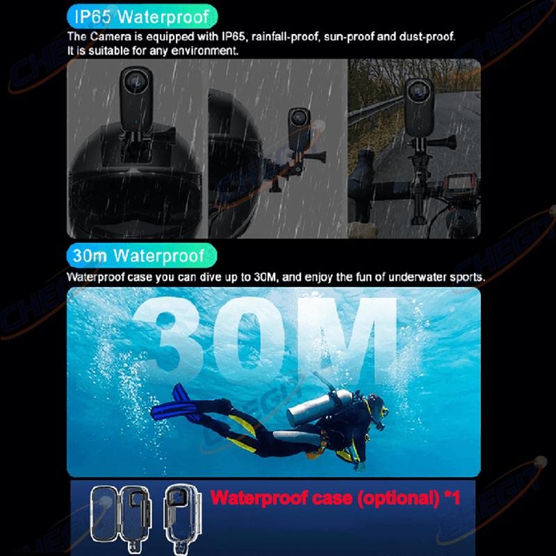 Outdoor Sports Camera In Helmet Motorcycle Bike Sport Mini Filming Bicycle Action 4K Professional Body Cam And Video Cameras Mtb