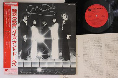 LP Record GUYS 'N DOLLS - There's A Whole Lot Of Loving SWX6205 MAGNET 1975 Japan Obi Pop Used