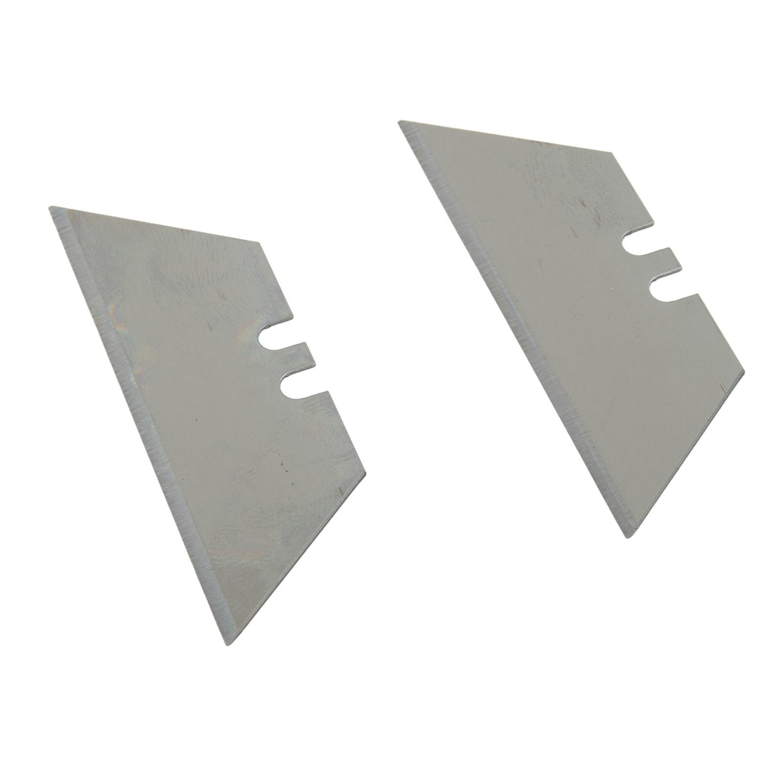 

0.6mm Thickness Trapezoidal Blade 2.36×0.7 Inch Black Silver серебряный