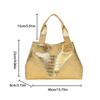 Silver Gold Black Women Hand Bags Luxury Commute Shoulder Bag New Female Tote Bag  Lady/Girls