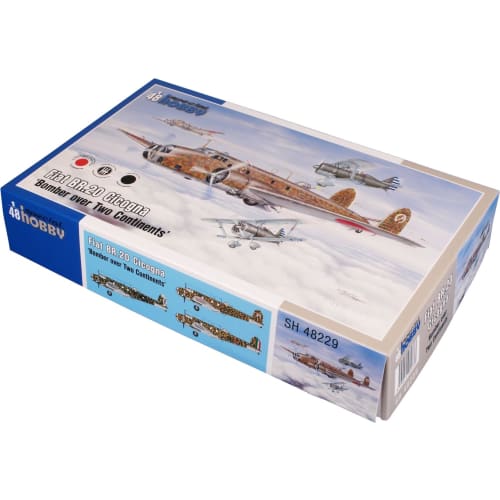 

Special Hobby 1/48 Scale Italian Fiat Br.20 Cicogna Twin-Engine Bomber/I-Type Heavy Bomber Plastic Model Kit SH48229 (Airplane)