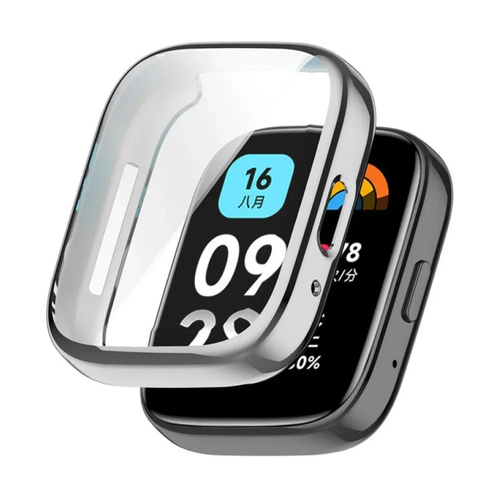 TPU Screen Protector Cover For Xiaomi Redmi Watch 5Active/Lite Smart Watchband Case Protective Shell for Xiaomi Redmi Watch 3