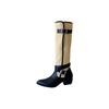 Autumn and winter new pointed thick heel high heel temperament thin French fashion sexy beautiful boots black