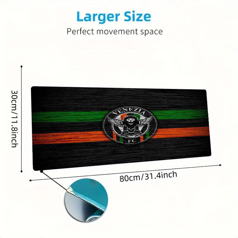 Venezia FC Color Mouse Pad Large Gaming Table Cushion Non-slip Laptop Tablet Big Mousepad XXL Mat Mini PC Playmat With Lock edge