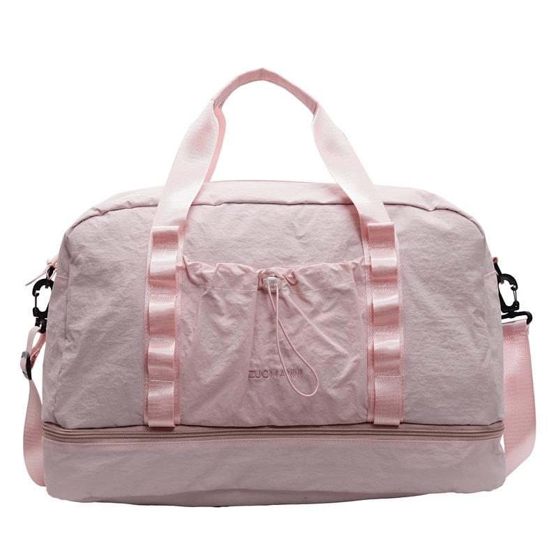 Women's Large Capacity Multifunctional Travel and Fitness Bag - Trendy, Dry/Wet Separation, Perfect for Yoga and Short Trips