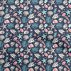 oneOone Cotton Flex Dark Wine Fabric Sea Shells Pattern Sewing Craft Projects Fabric Prints By Yard 40 Inch
