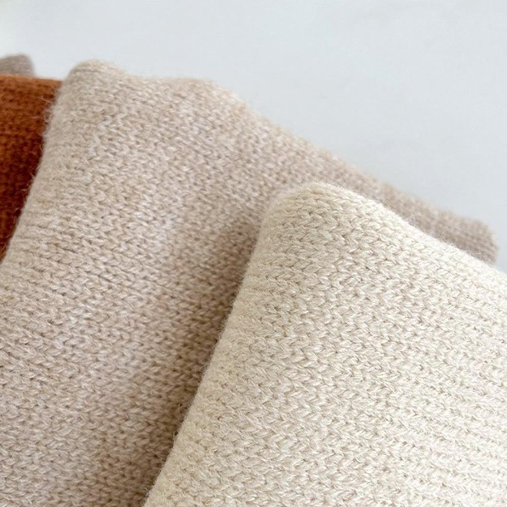 Korean Style Knitted Triangle Scarf Windproof Women Cashmere Shawl Winter Cashmere Scarves  Girls