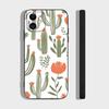 Art Flower For IPhone 15 16 14 Plus 13 12 11 17 Pro Max 17 Air Black Soft Phone Cover