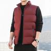 Down Vest Wearing Vest Jacket Vest Winter Men's Large Size Thermal Sleeveless Vest Jacket
