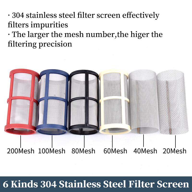 

8~16мм Шланговый Фильтр Полив Орошение Предфильтр 12 Садовый Водопроводный Шланг Соединитель Фильтр Аквариум Аквариум Водяной Насос Сетчатый Фильтр 200 Mesh