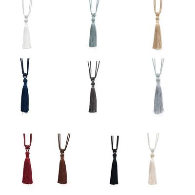 1 pezzo Resistente Grande Moderno Corda per Tende con Nappe Legacci Intrecciati Supporto Fascetta Legacci
