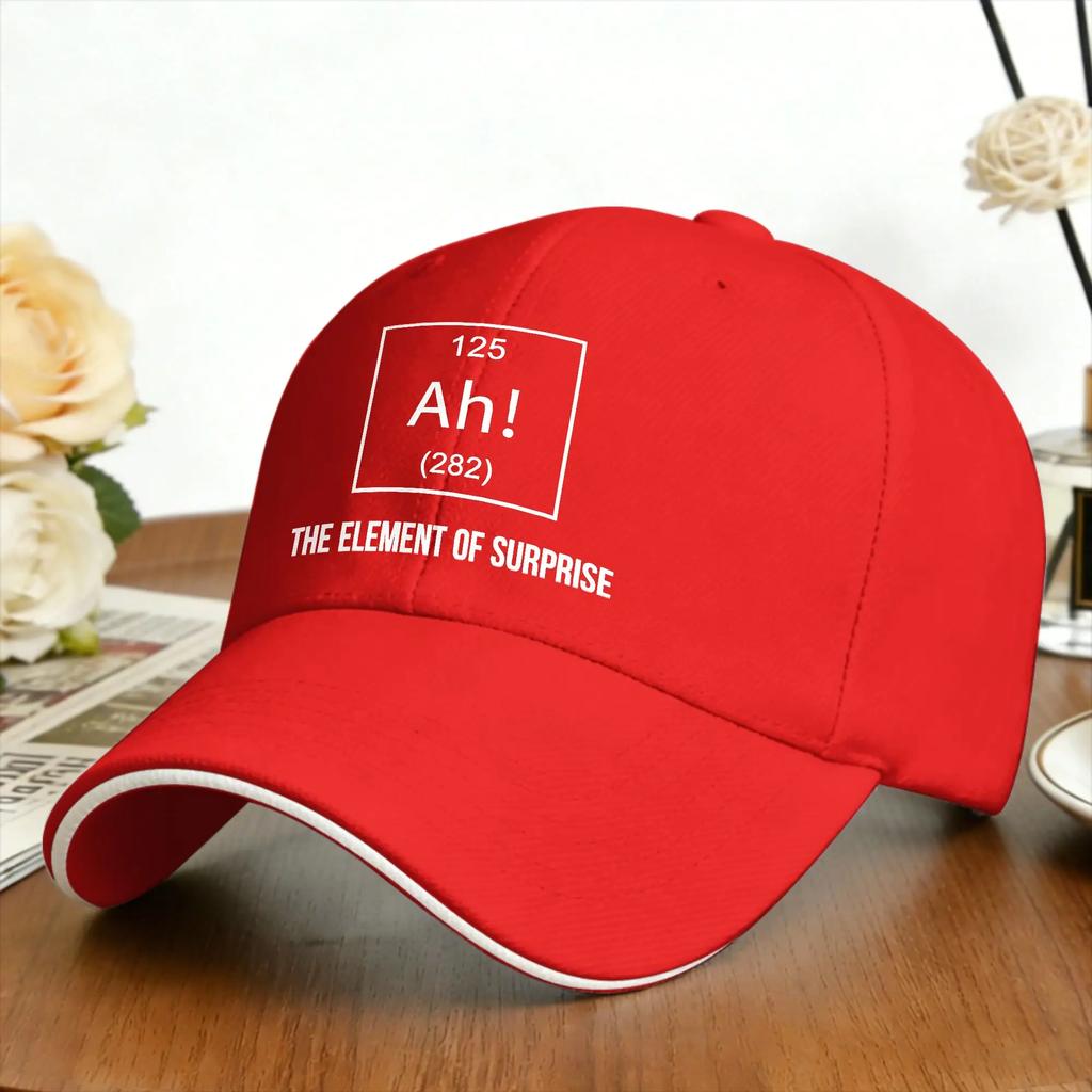 Ah The EleUnisext Of Surprise Humor Sandwich Hats Adult HipHopBaseball Caps Hat Adjustable Polyester Cap Wholesale New Hat