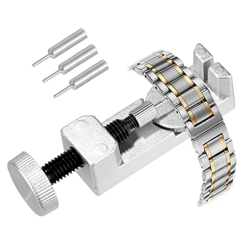 16 Piece Professional Watch Repair Kit - Perfect For Watch Enthusiasts, Adjustable Strap Tools | Durable Metal Tools
