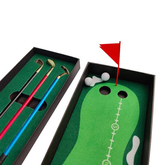 1 Set Mini Golf Pen Set Highly Reductive Golf Mini Course Stress Relief
