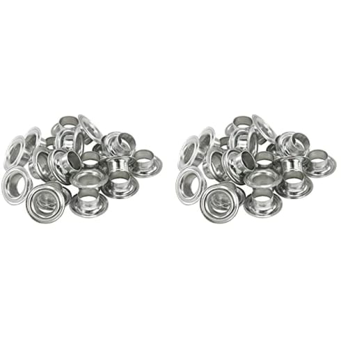 SK11 Double-Sided Eyelets, Aluminum, 10mm, 20 Pairs, No. 14MT (x 2)