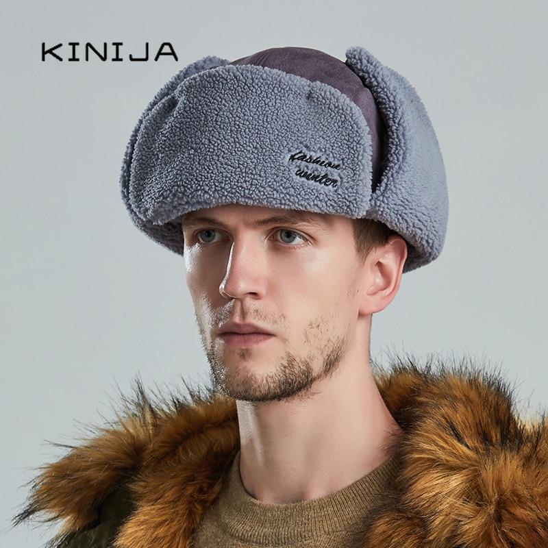 Buy Bomber Hats Winter Lambswool 