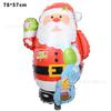 Christmas Balloons Special-Shaped Aluminum Film Balloons Santa Claus Merry Christmas Arrangements Christmas Eve Decorations