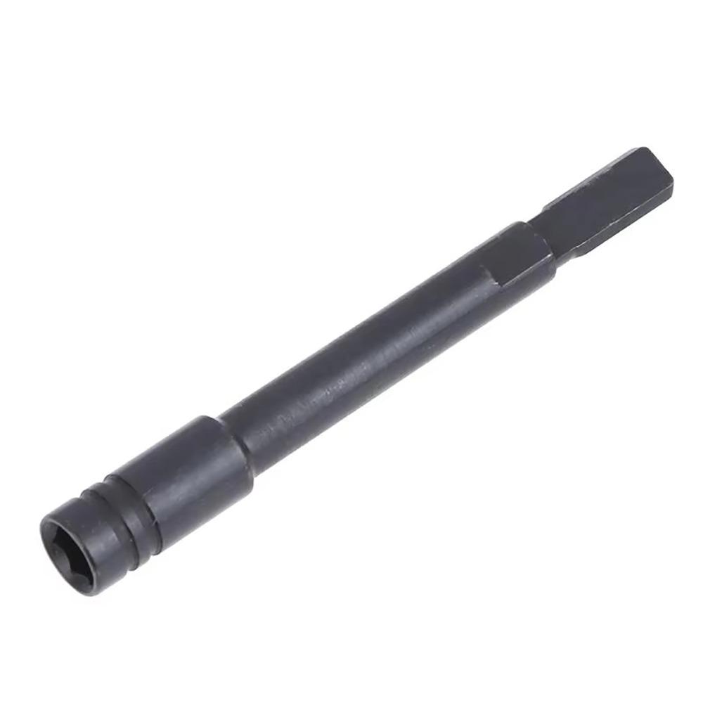 1Pcs Durable 83mm Extension Bar Steel 1/4" Hex Extension Rod with Round Handle Bit Adapter Hardware Tool Parts