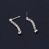 2024 Versatile Bridal Rhinestone Necklace & Stud Earrings Set