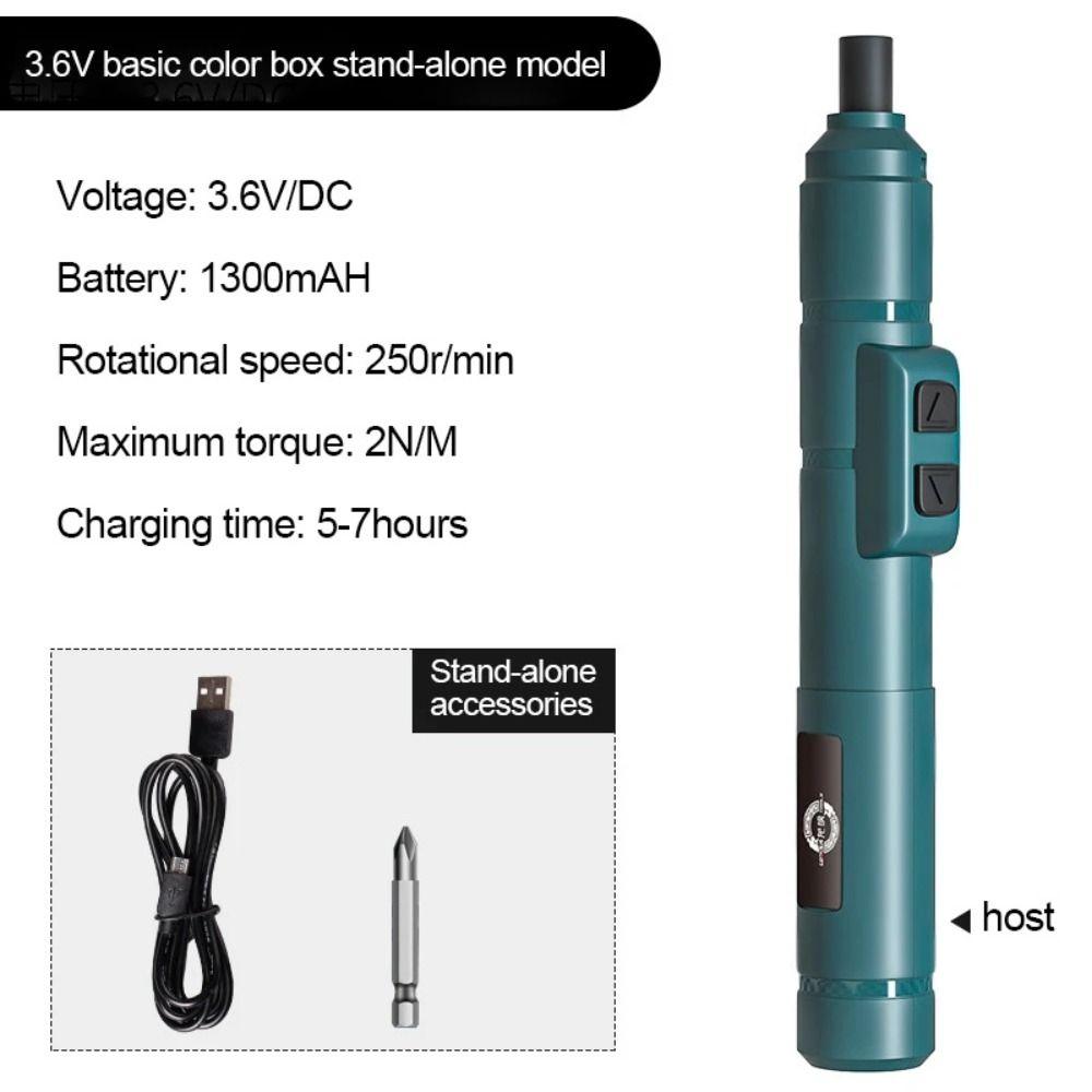3.6V Cordless Electric Screwdriver Wireless Power Drill Mini Electric  Screwdriver Pen  Maintenance