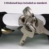 Anti Thefts Cycling Lock Manganese Steel Chain Lock With key Adjustable Chain Security for Outdoor sports