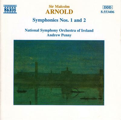 CD MALCOLM ARNOLD - IRISH NATIONAL SYM - Symphonies Nos. 1 And 2 8553406 Naxos 1995 Germany Classical Used